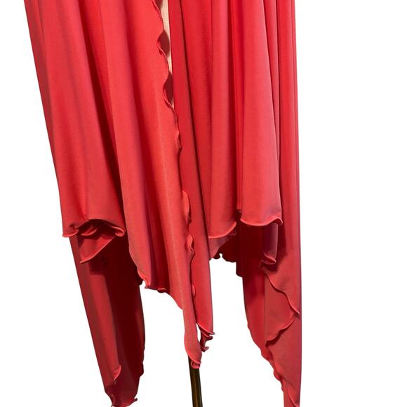 Jenna Beths NWT Cover Up Cardigan Open Front Hi Lo Hem Sleeveless OSFM Boho Chic - Picture 4 of 9